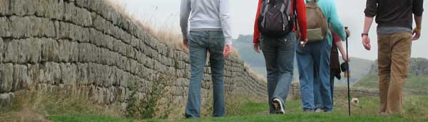 Walking Hadrian's Wall Walking the wall